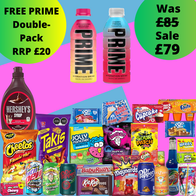 American Large Sweets Snacks Bundle - Free PRIME Double-Pack