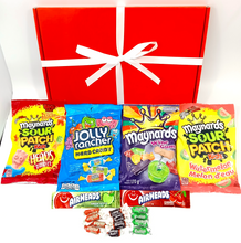 Load image into Gallery viewer, Gift Box American Sweets Jolly Rancher Sour Patch