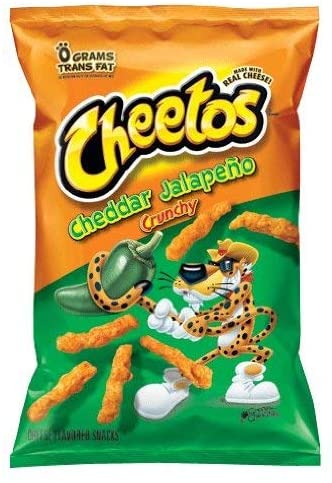 Cheetos Crunchy Jalapeno Cheddar XXL Bag (226g)
