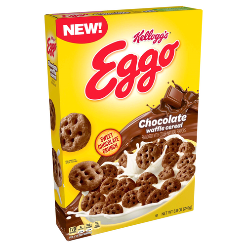 Kellogg’s Eggo Chocolate Waffle Cereal 249g