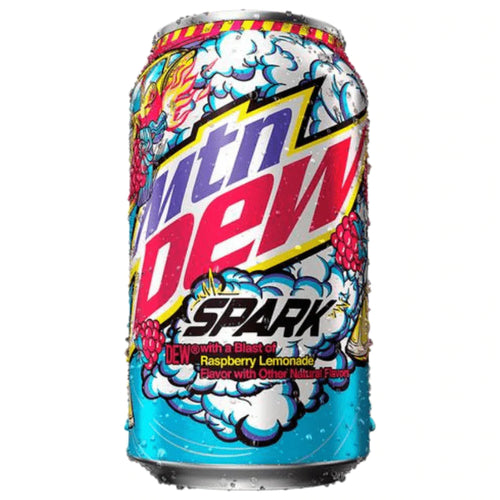 Mountain Dew Spark Raspberry & Lemonade LIMITED EDITION 355ml