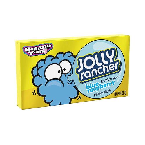 Bubble Yum Jolly Rancher Blue Raspberry Gum 10 pcs (79g)