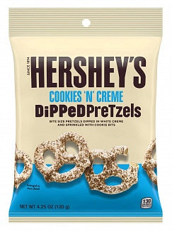Hershey's Cookies 'n' Creme Dipped Pretzels (120g)