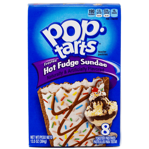 Kellogg’s Pop Tarts Grocery Pack Hot Fudge Sundae 382g
