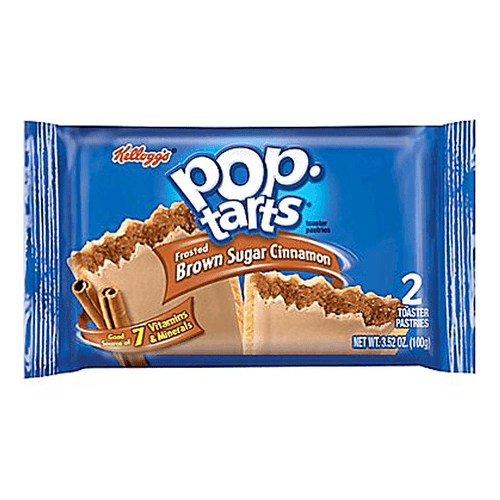 Kellogg’s Pop Tarts Twin Pack Frosted Brown Sugar Cinnamon 595g