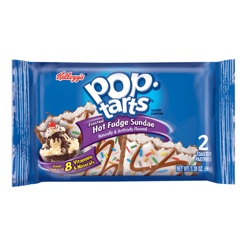 Kellogg’s Pop Tarts Twin Pack Frosted Hot Fudge Sundae 575g