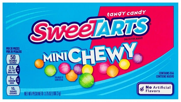Chewy Mini Sweetarts Theatre Box 106g
