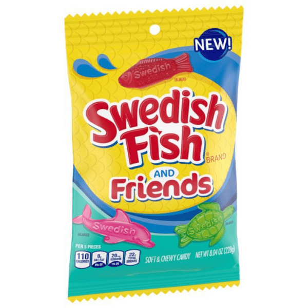 *New* Swedish Fish & Friends 228g