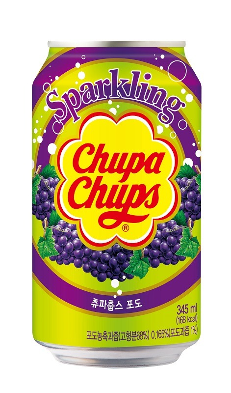 Chupa Chups Sparkling Grape 345ml