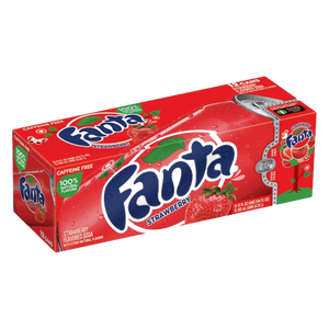 Fanta Strawberry Fridge Pack (12 x 355ml cans)