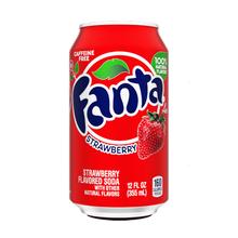 Load image into Gallery viewer, Fanta Strawberry Fridge Pack (12 x 355ml cans)