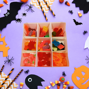 Orange Halloween American Candy Gift Box - 270g