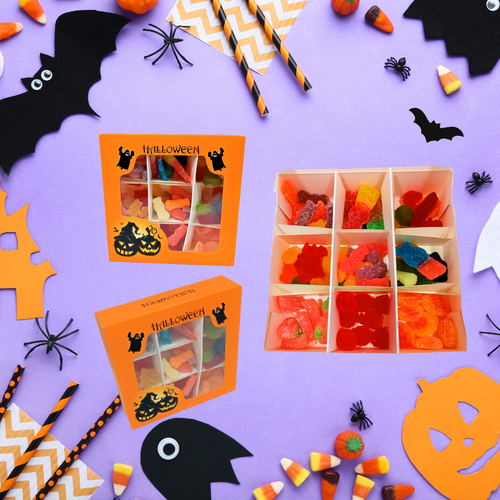 Orange Halloween American Candy Gift Box - 270g