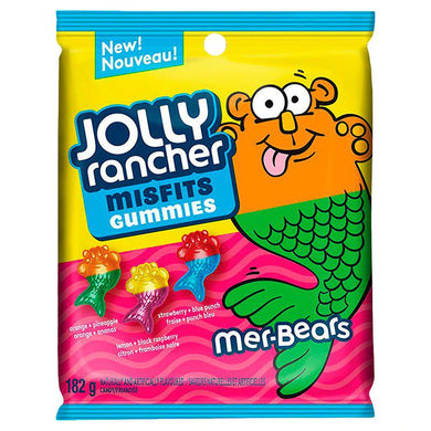 Jolly Rancher Misfits Gummies Mer-Bears - 182g [Canadian Import]