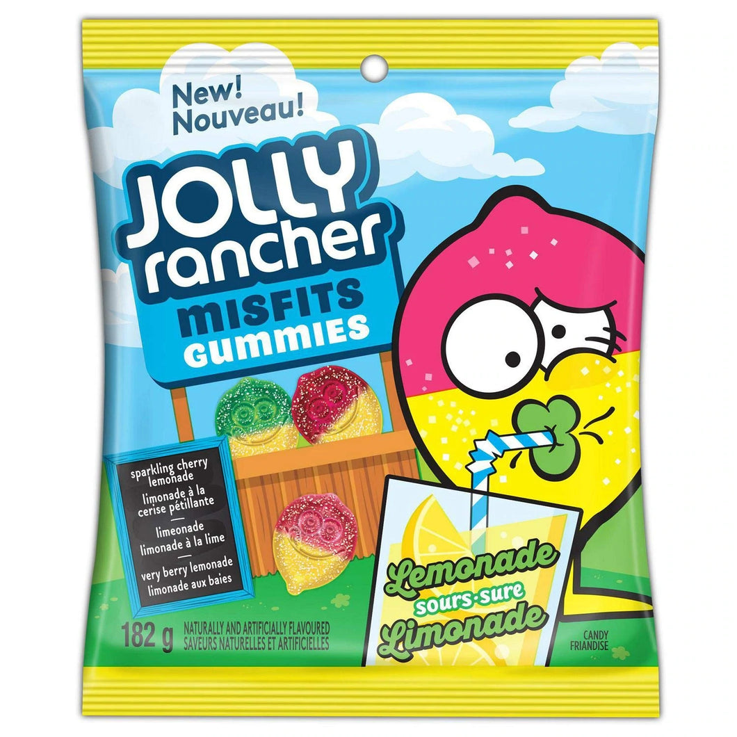 Jolly Rancher Misfits Lemonade Sours -182g [Canadian Import]