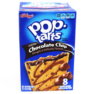Kellogg’s Pop Tarts Grocery Pack Chocolate Chip 416g - CONTAINS GELATINE