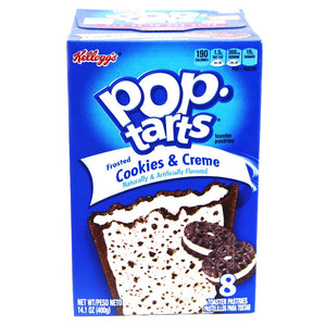 Kellogg’s Pop Tarts Grocery Pack Cookies & Creme 396g - CONTAINS GELATINE
