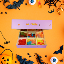Load image into Gallery viewer, Purple Halloween American Candy Gift Box - 270g
