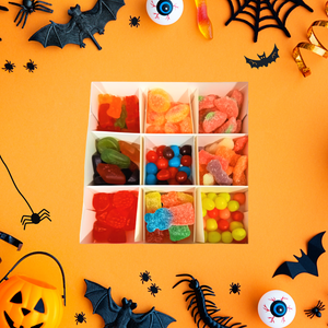 Purple Halloween American Candy Gift Box - 270g