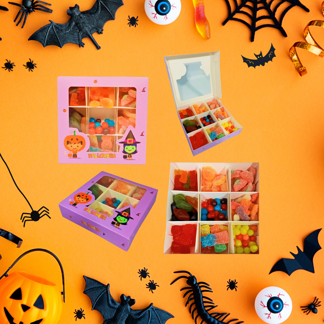 Purple Halloween American Candy Gift Box - 270g