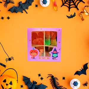 Mini Purple Halloween American Candy Gift Box - 120g