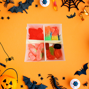Mini Purple Halloween American Candy Gift Box - 120g
