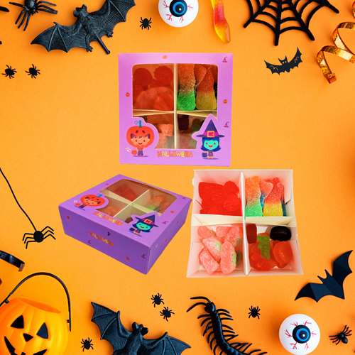 Mini Purple Halloween American Candy Gift Box - 120g