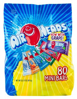 Airheads Mini Bars 80 pcs (912g)