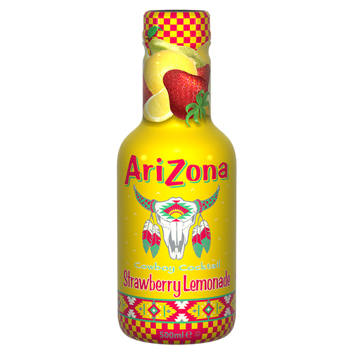 AriZona Cowboy Cocktail Strawberry Lemonade - 500ml