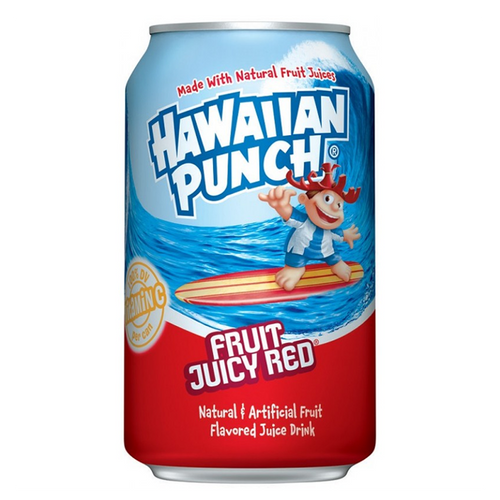 Hawaiian Punch Fruit Juicy Red Soda 355ml *BB 28.03.22*