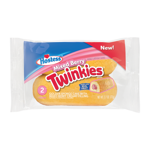 Hostess Mixed Berry Twinkies Twin Pack (77g)