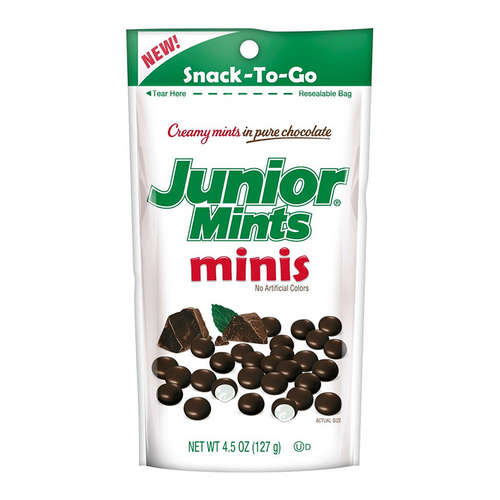 Junior Mints Minis Stand Up Pouch - 4.5oz (127g) [Christmas]