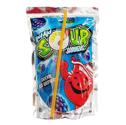 Kool Aid Sour Jammers Shockin' Blue Raspberry 177ml