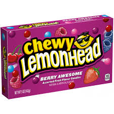 Lemonhead Chewy Berry Awesome Theatre Box (141g)