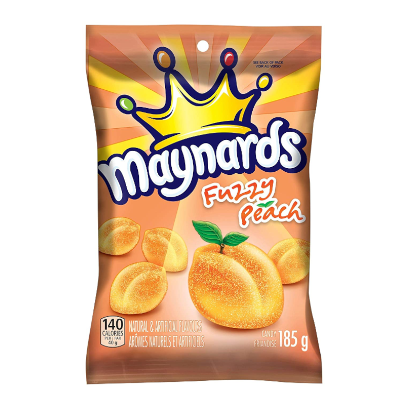 Maynards Fuzzy Peach - 185g [Canadian Import]