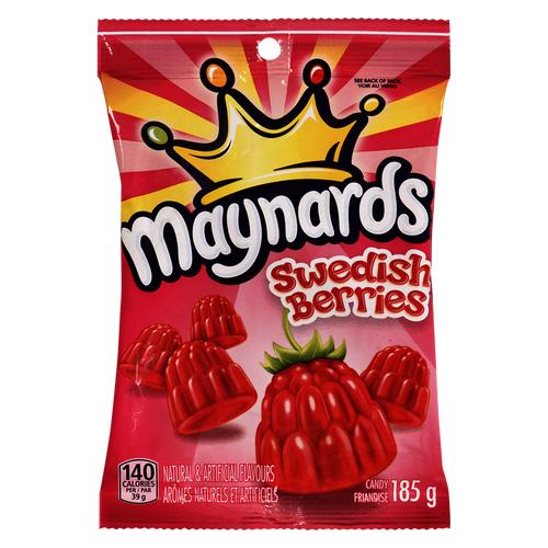 Maynards Swedish Berries - 185g [Canadian Import]