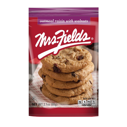 Mrs Fields Oatmeal Raisin with Walnuts 60g