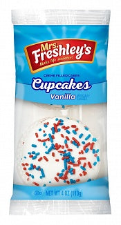 Mrs. Freshley's Vanilla Cupcakes Twin Pack (113g)