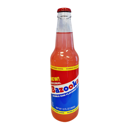 Rocket Fizz - Bazooka Bubble Gum Soda - 12oz (355ml)