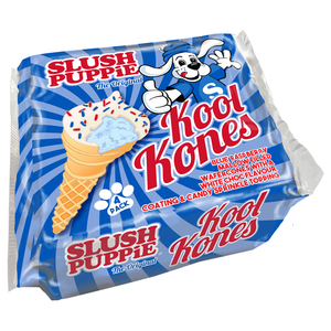 Slush Puppie Blue Raspberry Kool Kones 4-Pack (68g)