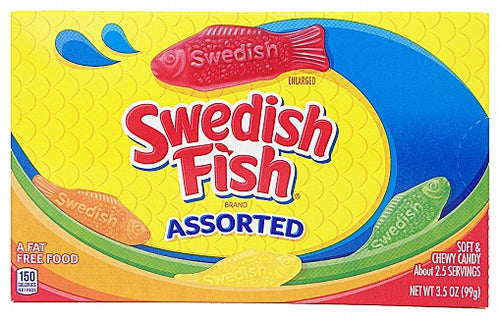 Swedish Fish Assorted Theatre Box (99g)