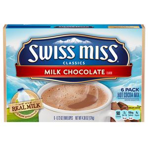 Swiss Miss Milk Chocolate Hot Cocoa Mix - 6 Pack - 4.38oz (124g)