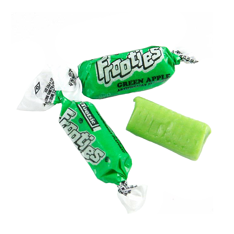 Green Apple Tootsie Frooties - **Choose Quantity From 100 Grams to 500 Grams**