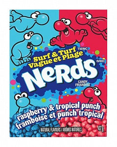 Raspberry & Tropical Punch Nerds (47g) *EXPIRY 03/2021*