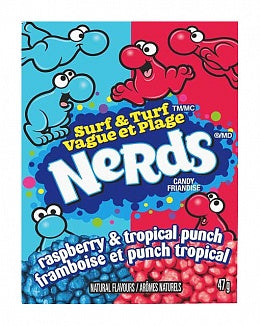 Raspberry & Tropical Punch Nerds (47g) *EXPIRY 03/2021*